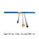 Haglöf Mattson Artım Burgusu 200mm, 5.15 mm 3-diş resmi
