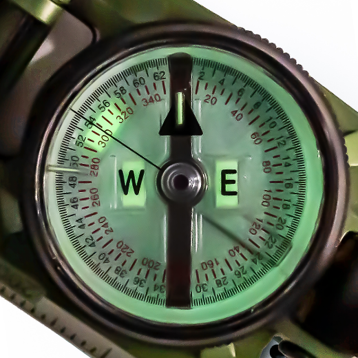 BRUNTON H-3 Tritium Lensatik Pusula resmi
