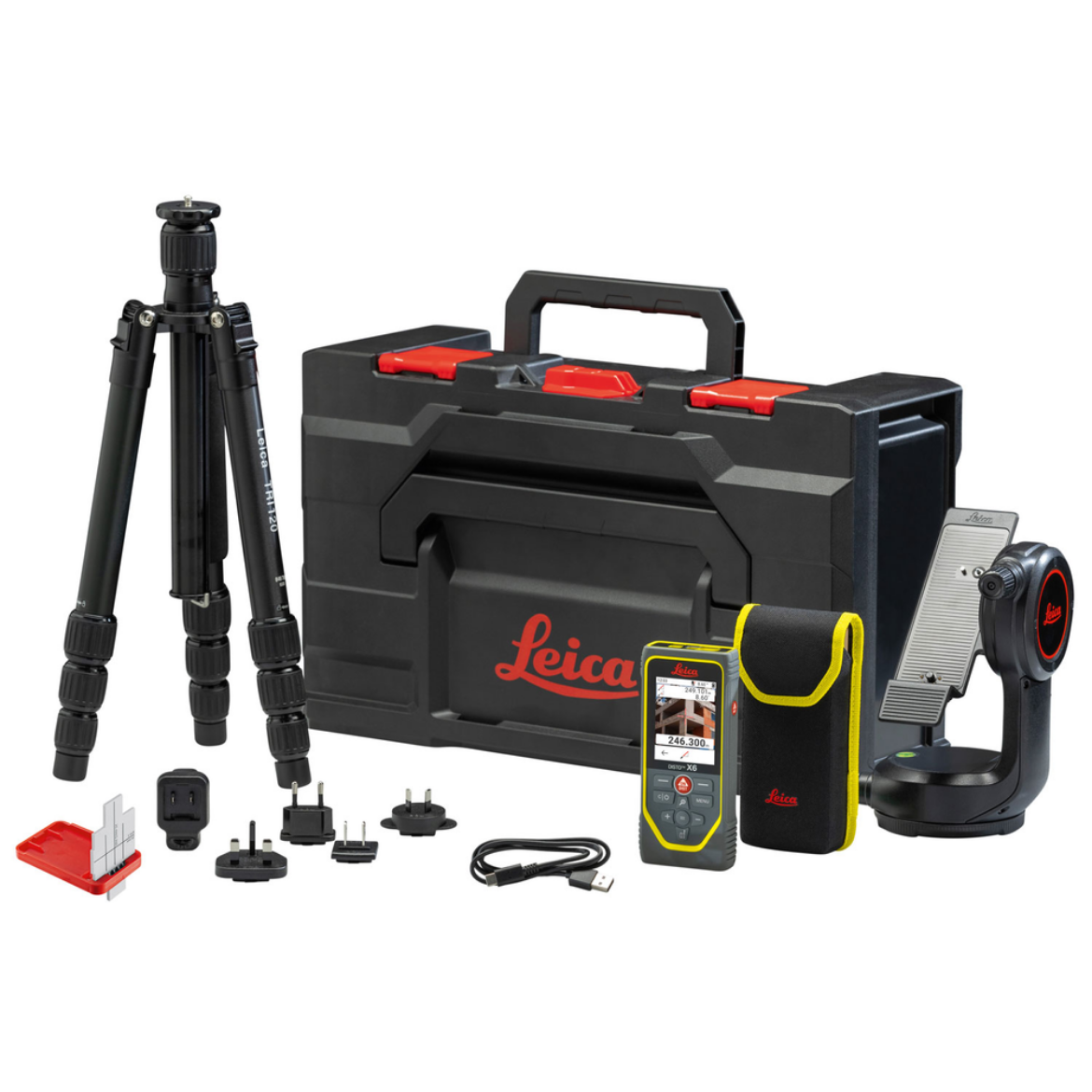 Leica Disto X6 P2P Set (Kameralı) Lazer metre resmi