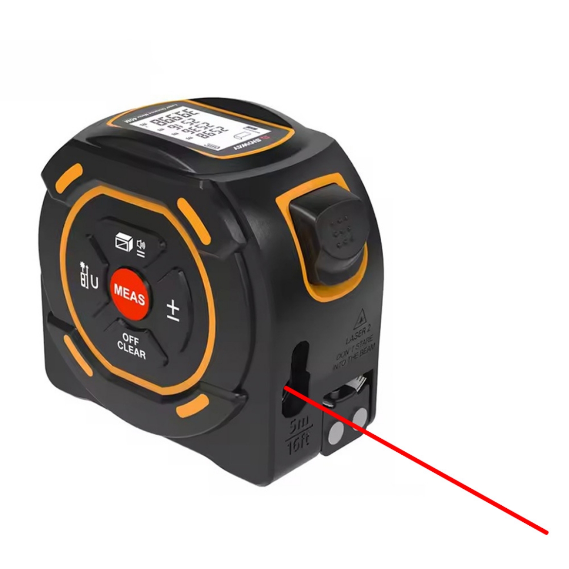 SNDWAY SW-TM40A Lazer Mesafe Ölçerli Şerit Metre resmi