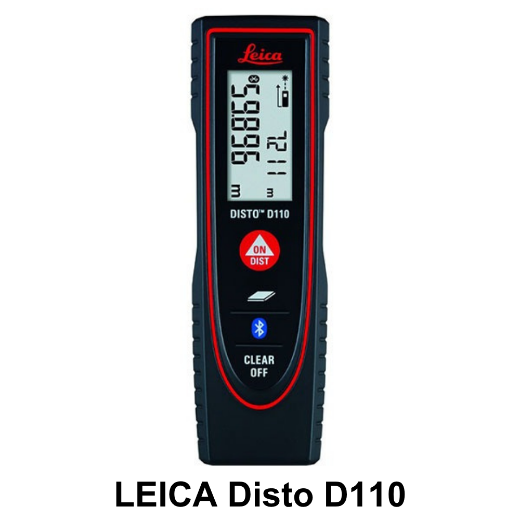 LEICA Disto D110 Model Lazer Mesafe Ölçer resmi