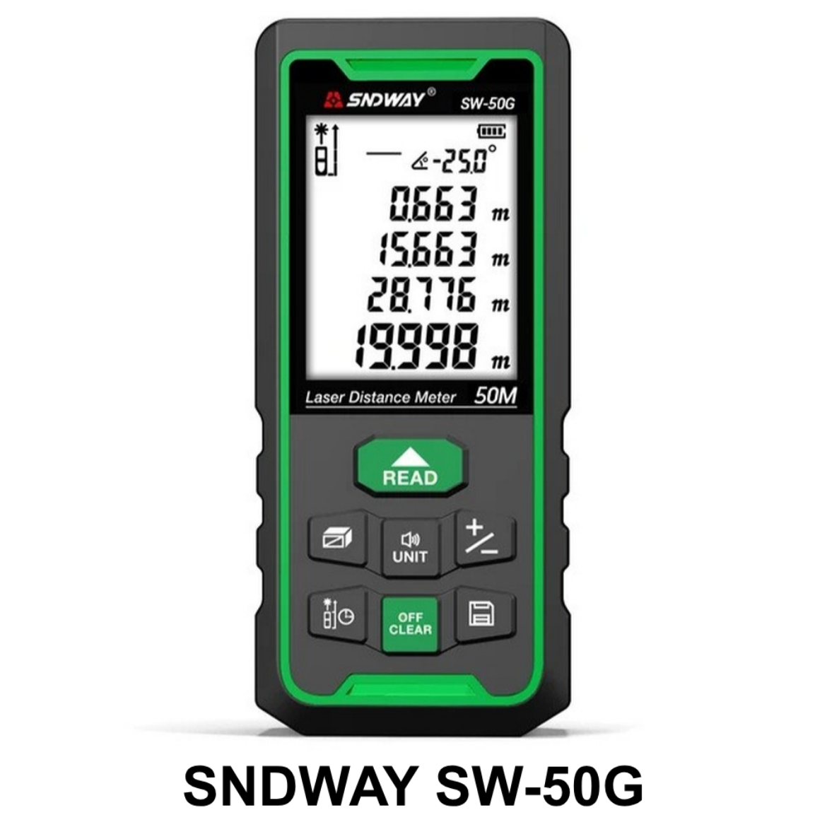 SNDWAY SW-50G Lazer Mesafe Ölçer resmi